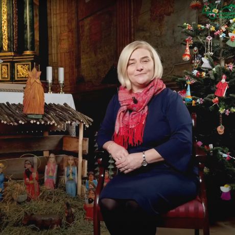 Życzenia z okazji Świąt Bożego Narodzenia składa Ilona Jaroszek - Dyrektor Muzeum Wsi Radomskiej.
