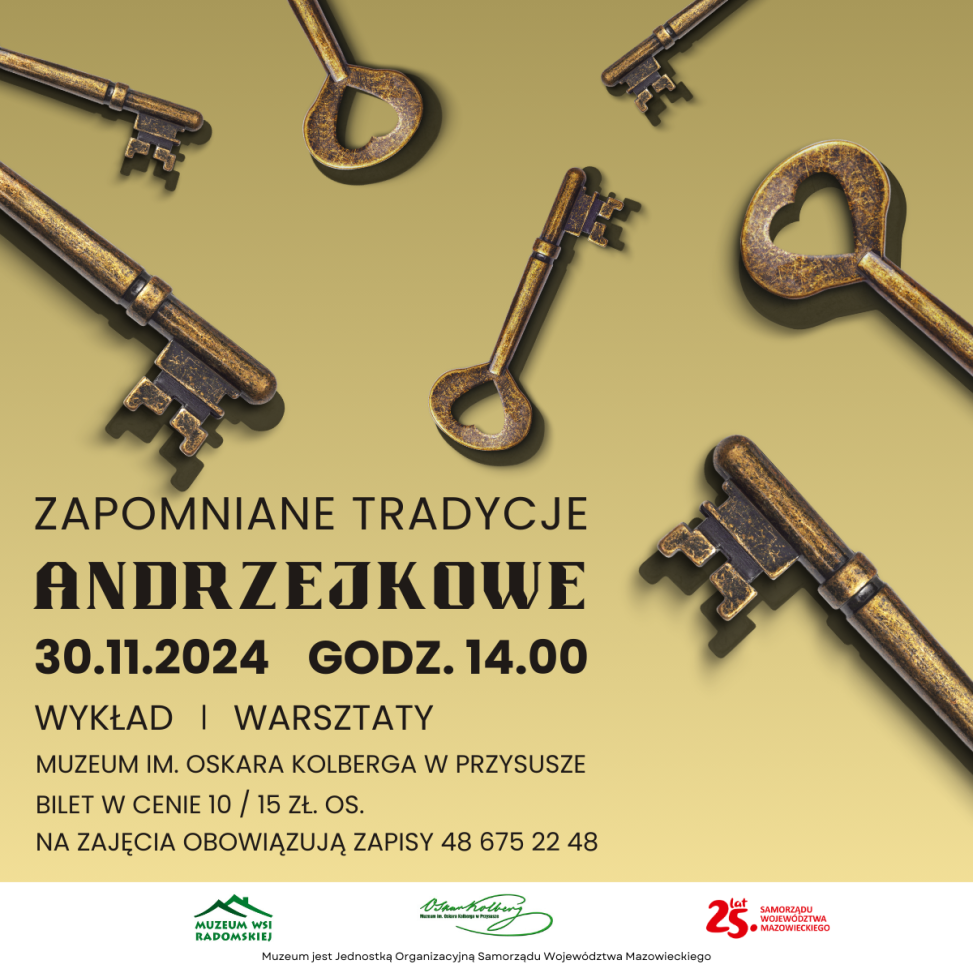 Zapomniane Tradycje Andrzejkowe - wykład i warsztaty