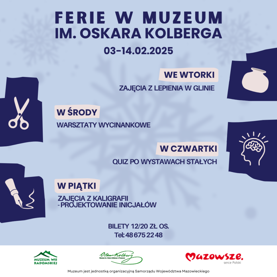 Ferie w Muzeum im. Oskara Kolberga