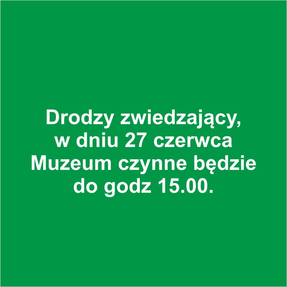 Zmiana godzin pracy