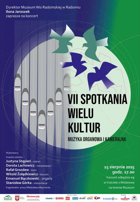 VII Spotkania wielu kultur
w Muzeum Wsi Radomskiej - koncert
