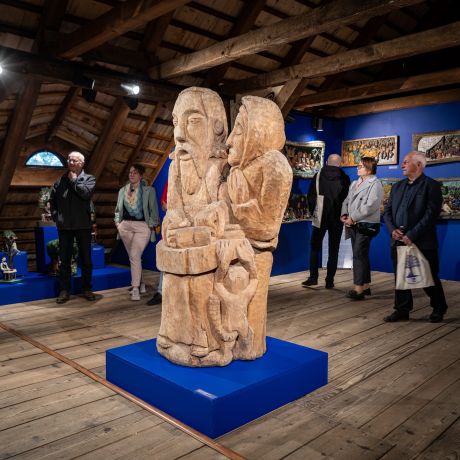 Wernisaż wystawy poświęconej Janowi Kochanowskiemu w Muzeum Wsi Radomskiej