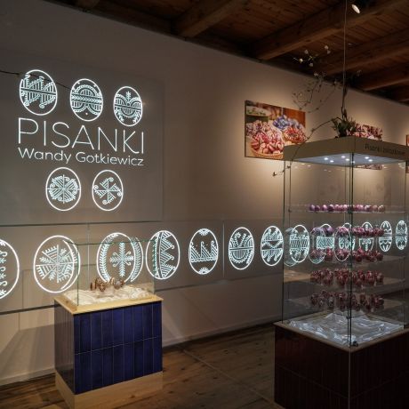 Oprowadzanie kuratorskie po wystawie „Pisanki Wandy Gotkiewicz” 