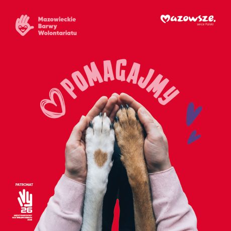 Zgłoś Wolontariusza 
w konkursie „Mazowieckie Barwy Wolontariatu”
