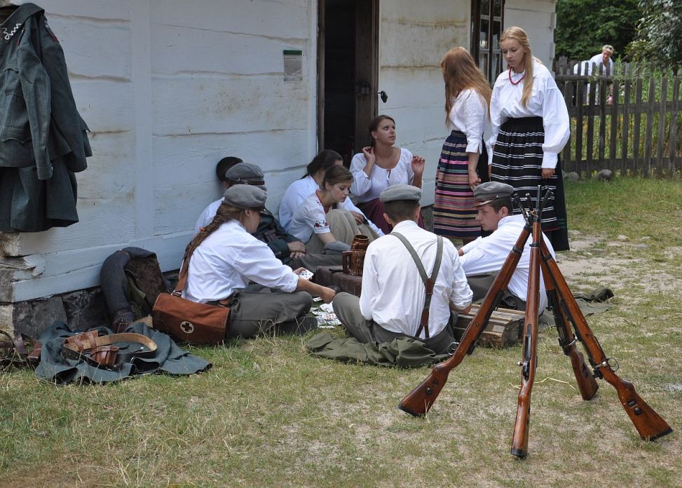 Widowisko historyczne w dniu Święta Wojska Polskiego