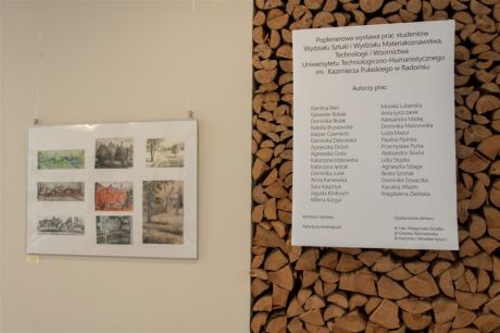 Poplenerowa wystawa malarstwa i grafiki studentów UT-H im. K. Pułaskiego w Radomiu